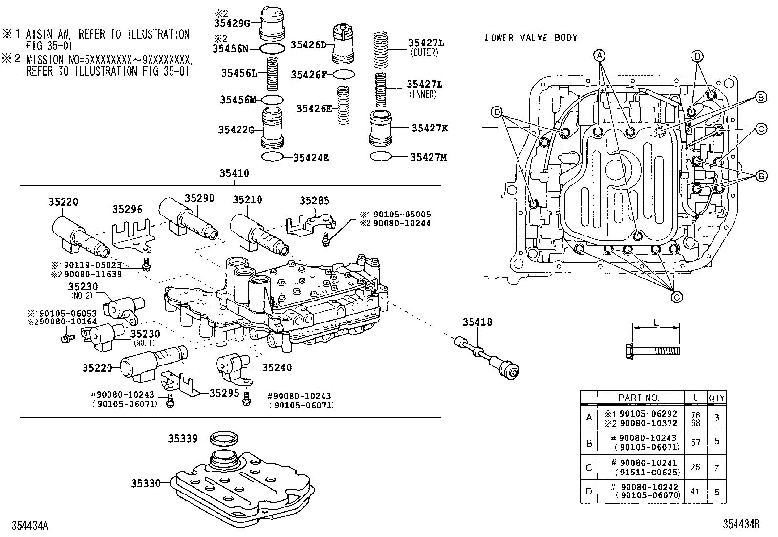 35196-07010 CLAMP, TRANSAXLE APPLY TUBE, NO.2 product image