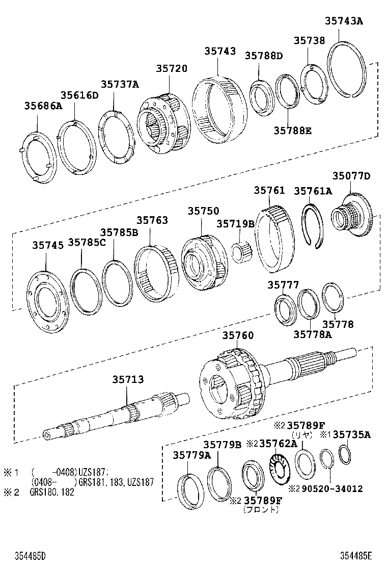 35760-30111 GEAR ASSY, REAR PLANETARY product image