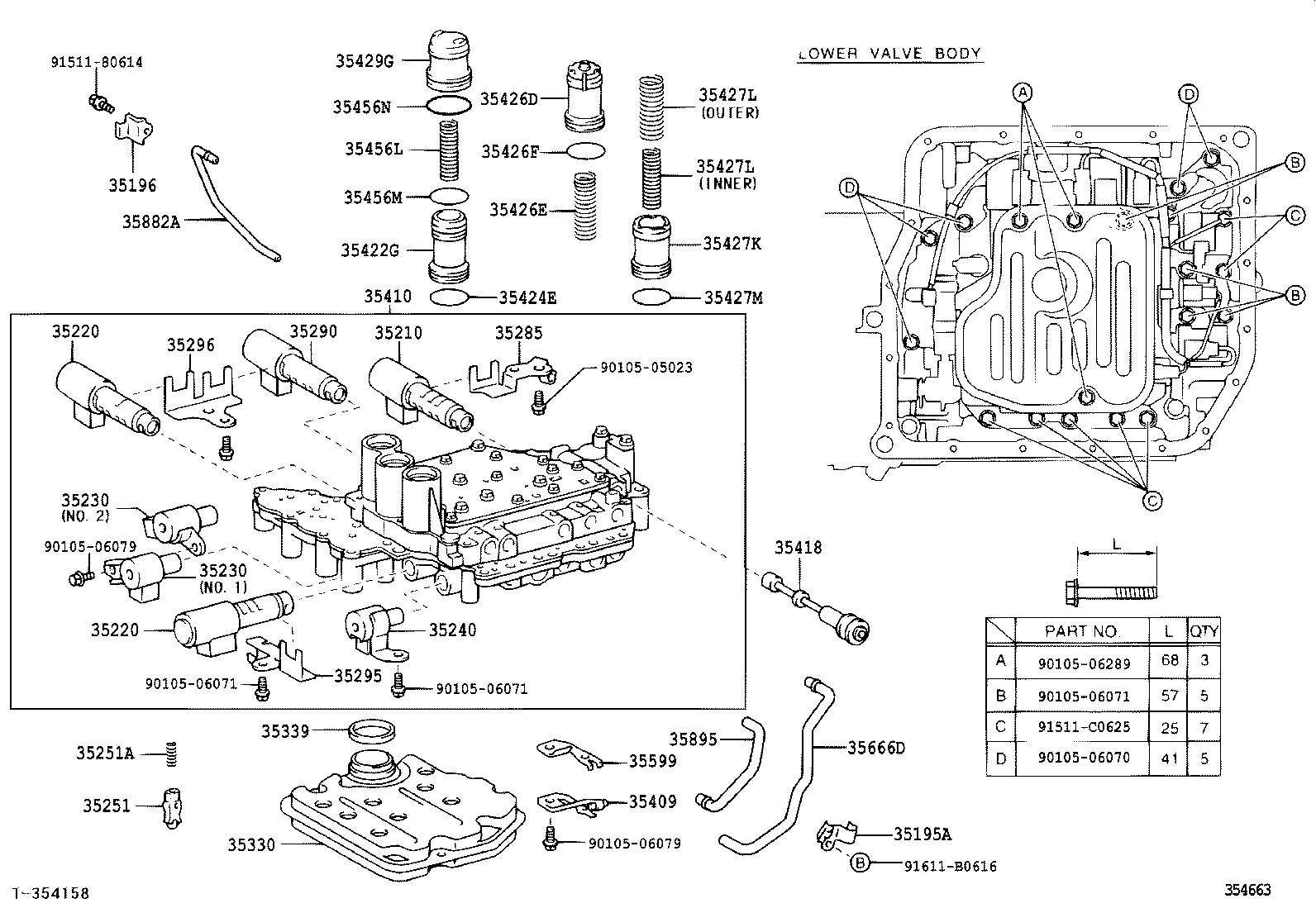 35410-33140 BODY ASSY, TRANSMISSION VALVE product image
