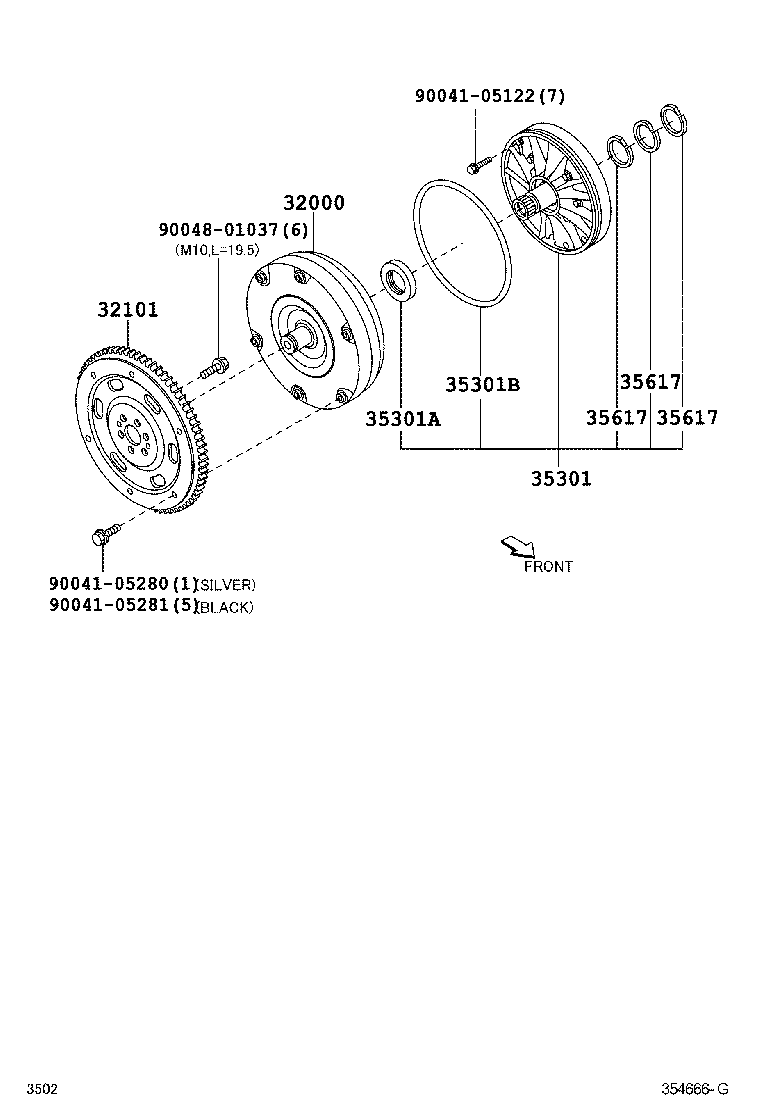32000-B1010 CONVERTER ASSY, TORQUE product image