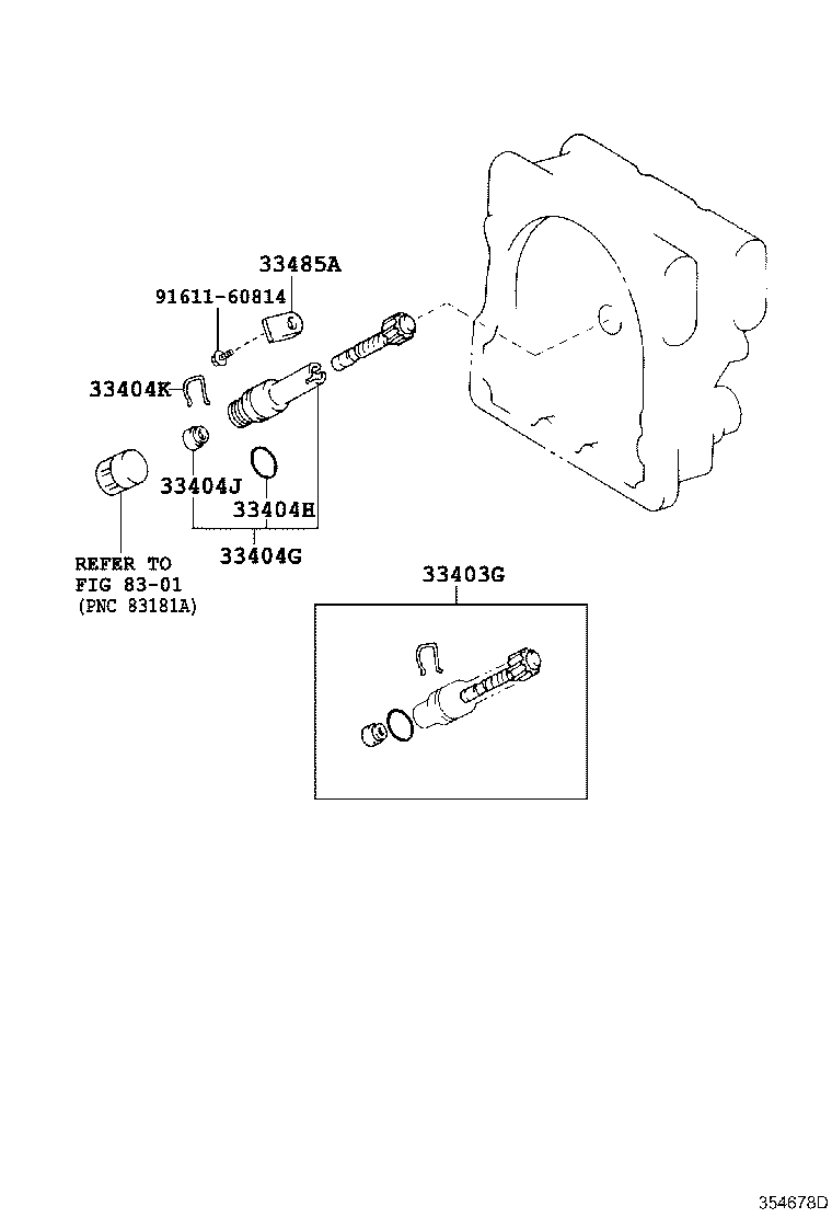 33482-39875 GEAR SUB-ASSY, SPEEDOMETER DRIVEN (ATM) product image