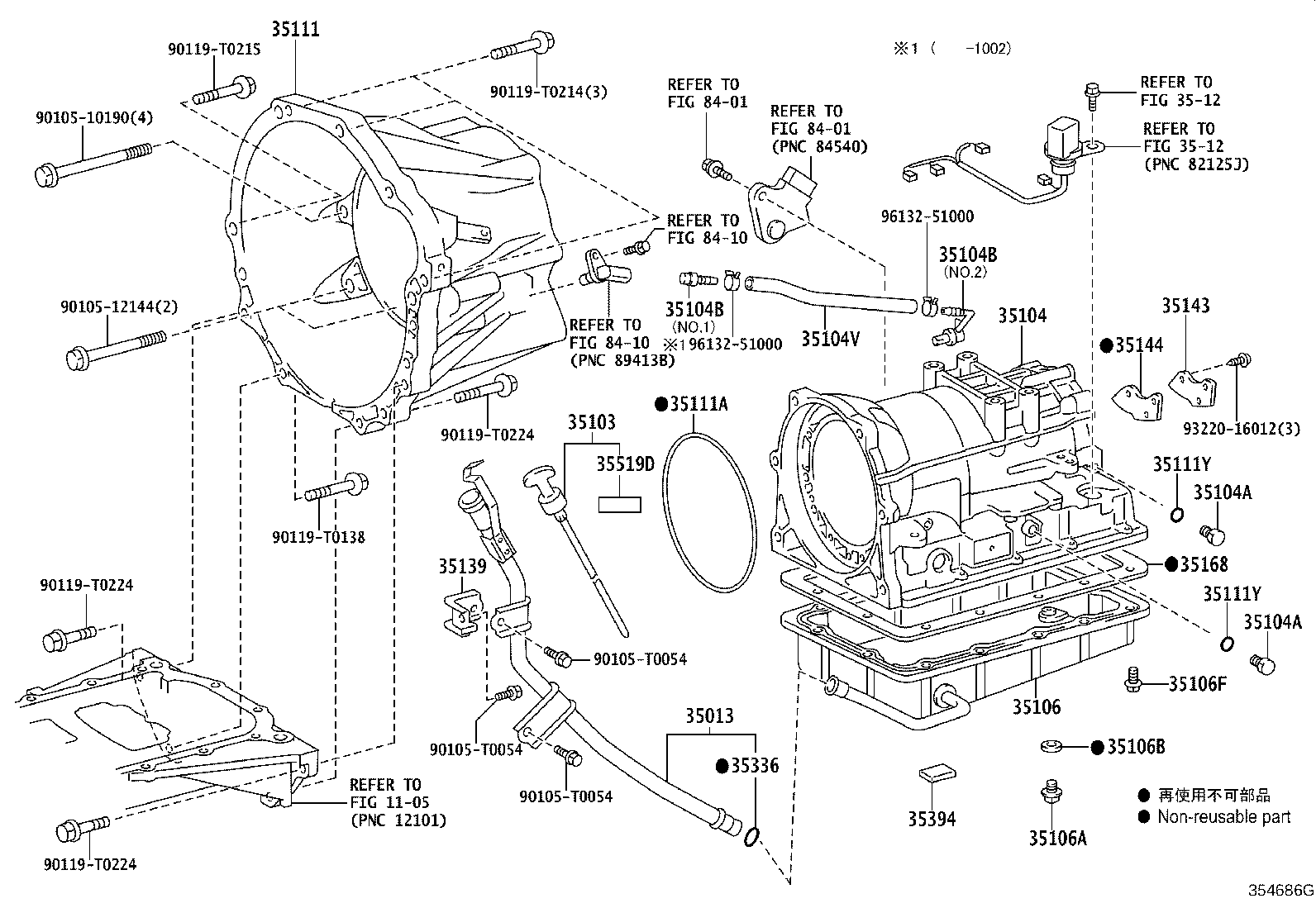 35103-0K040 GAGE SUB-ASSY, TRANSMISSION OIL LEVEL product image