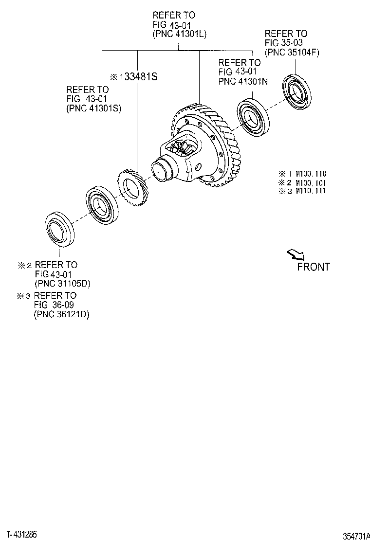 33481-97201 GEAR, SPEEDOMETER DRIVE (ATM) product image