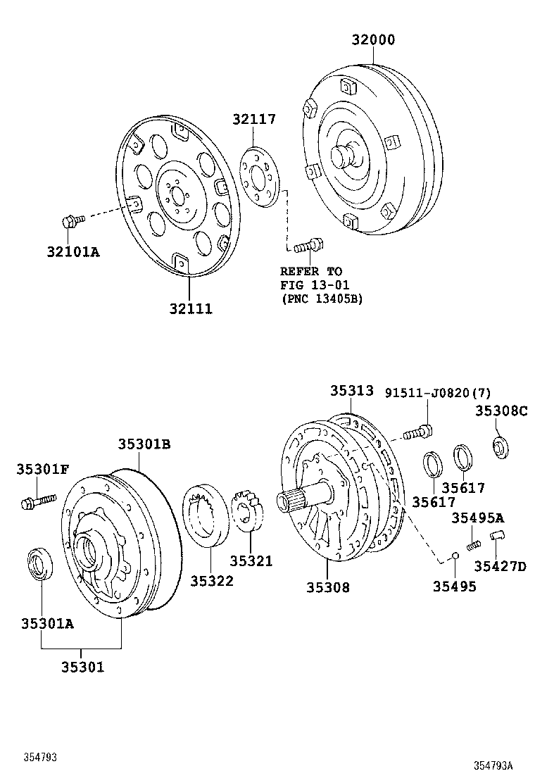 32000-36050 CONVERTER ASSY, TORQUE product image