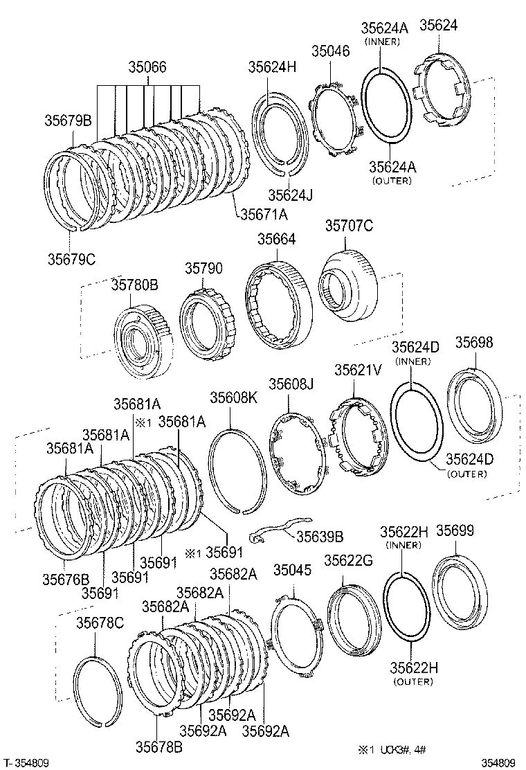 35621-0C010 PISTON, BRAKE, NO.1 product image