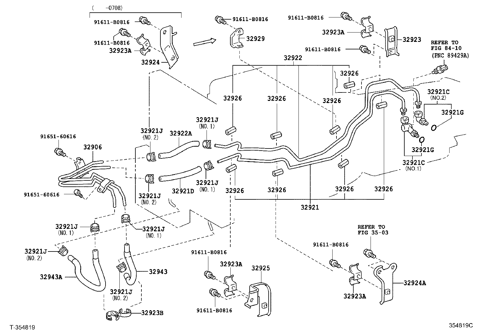 32909-25060 CLAMP, FLEXIBLE HOSE, NO.2 product image