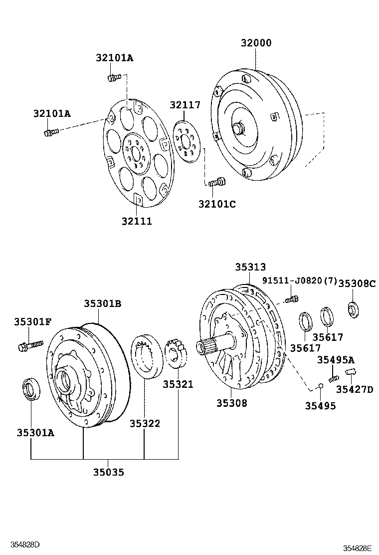 32000-25040 CONVERTER ASSY, TORQUE product image