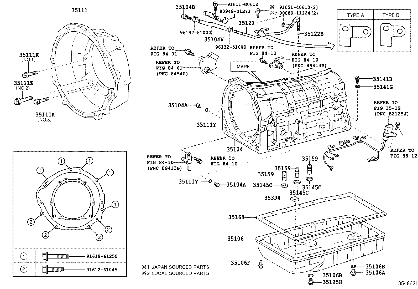 35013-60250 TUBE SUB-ASSY, TRANSMISSION OIL FILLER product image