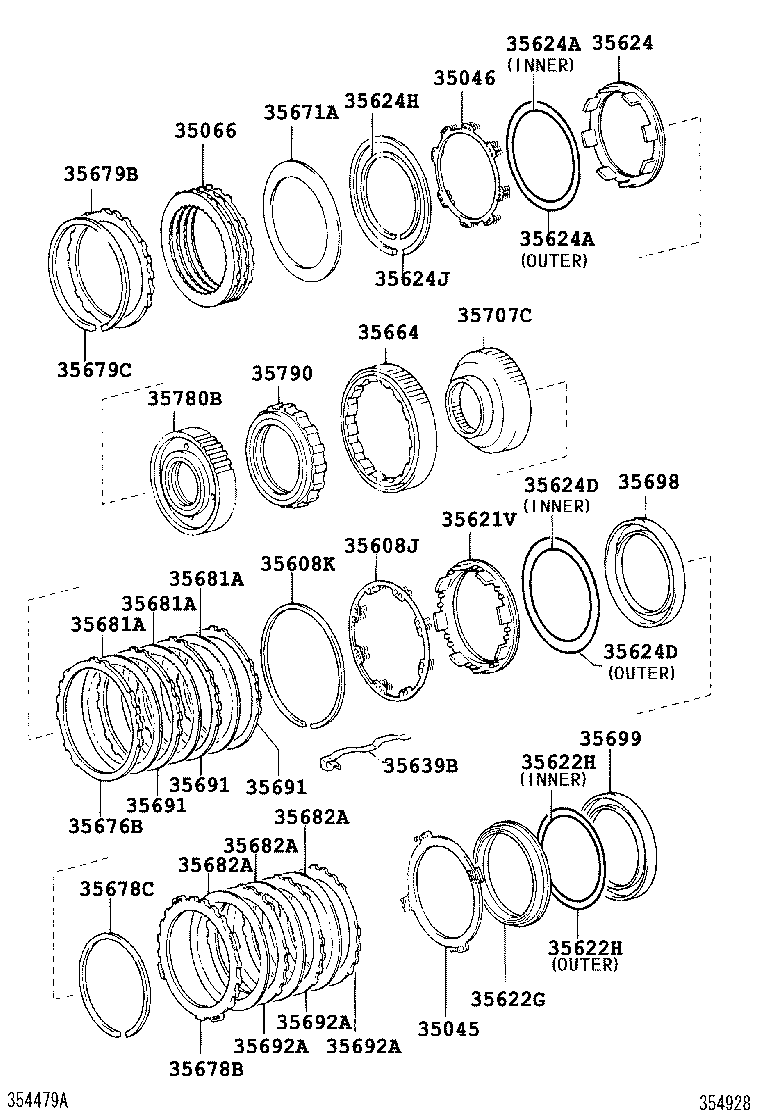 35639-22070 SPRING, BRAKE PLATE STOPPER product image