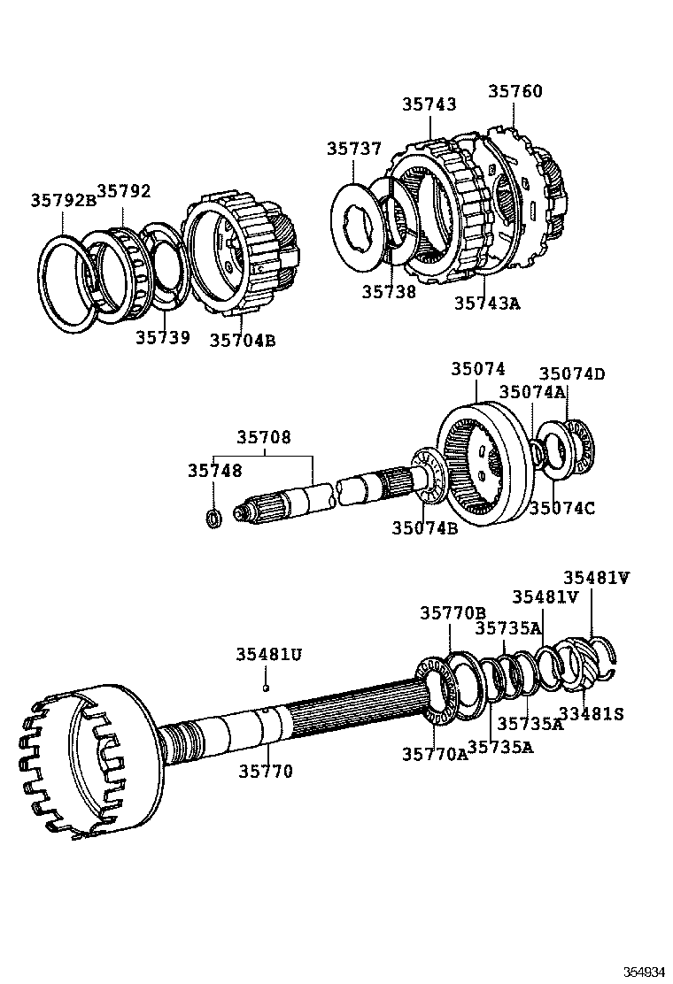 35770-28020 SHAFT ASSY, OUTPUT product image