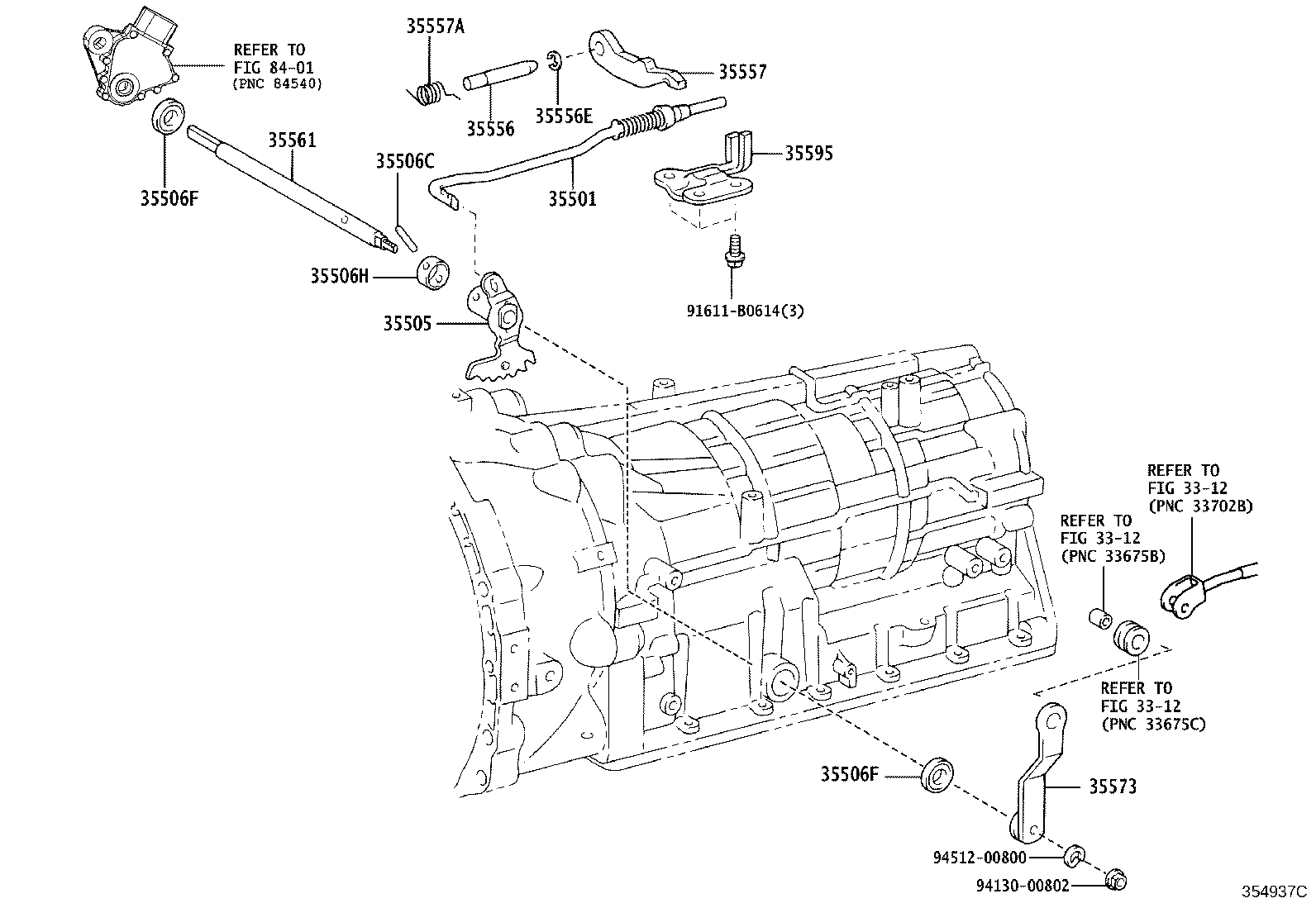 35590-22010 PAWL, PARKING LOCK product image