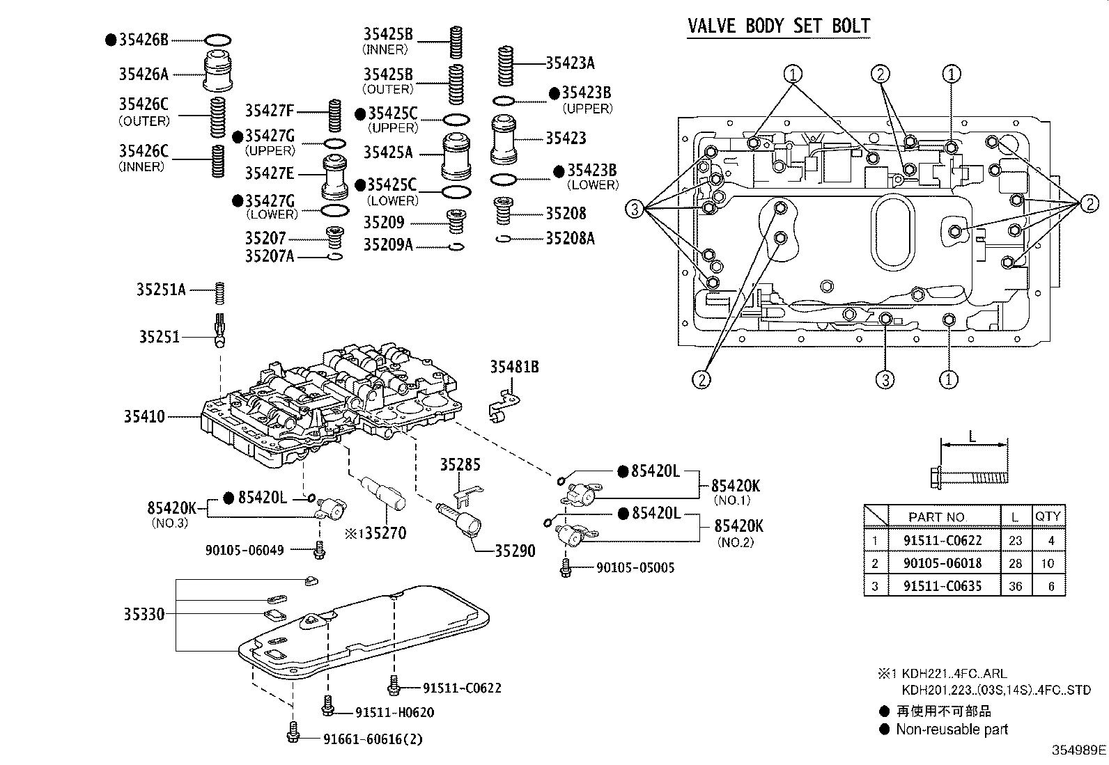 35330-26010 STRAINER ASSY, VALVE BODY OIL product image