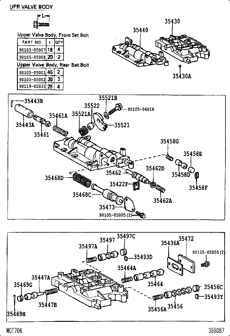 35410-26580 BODY ASSY, TRANSMISSION VALVE product image
