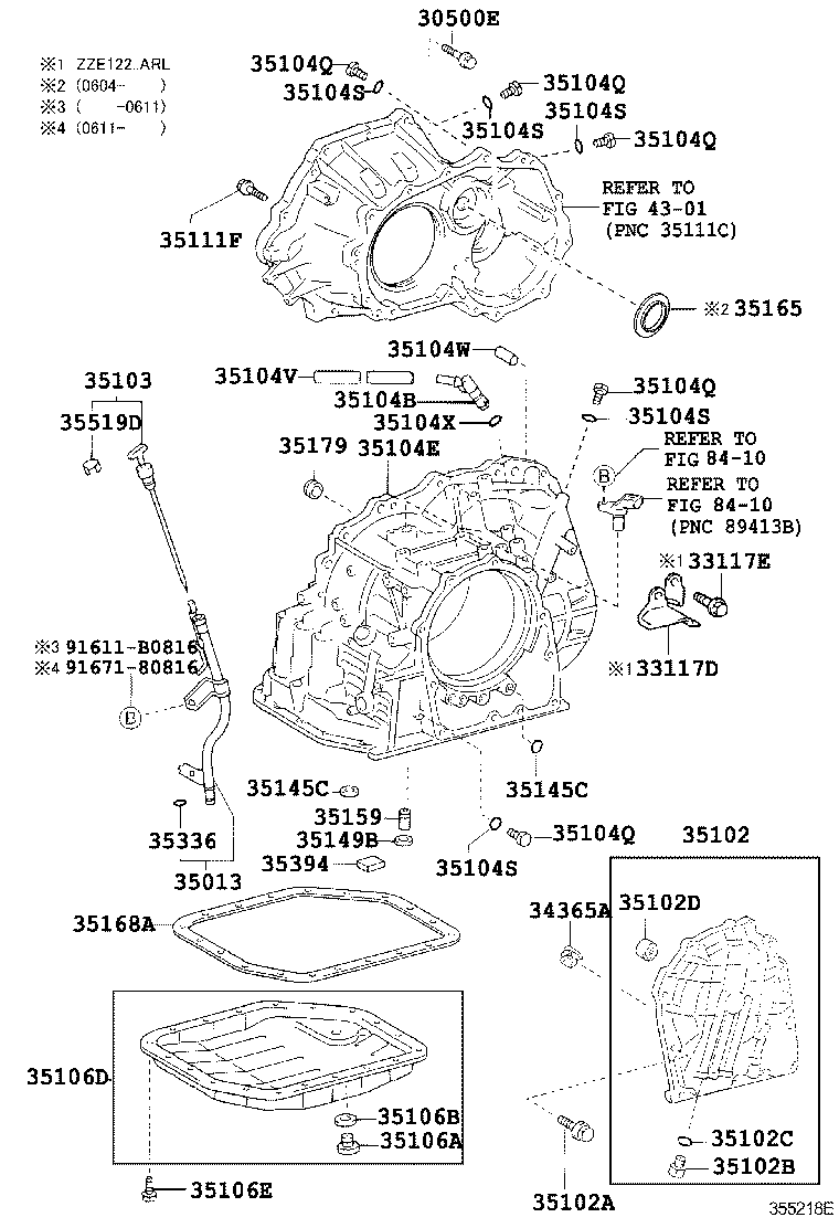 35013-12520 TUBE SUB-ASSY, TRANSMISSION OIL FILLER product image