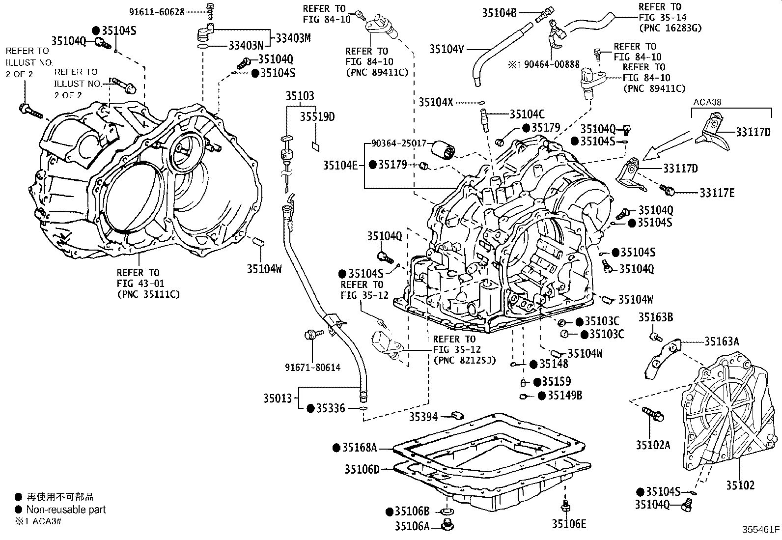 Toyota 35103-42100 GAGE SUB-ASSY, TRANSMISSION OIL LEVEL
