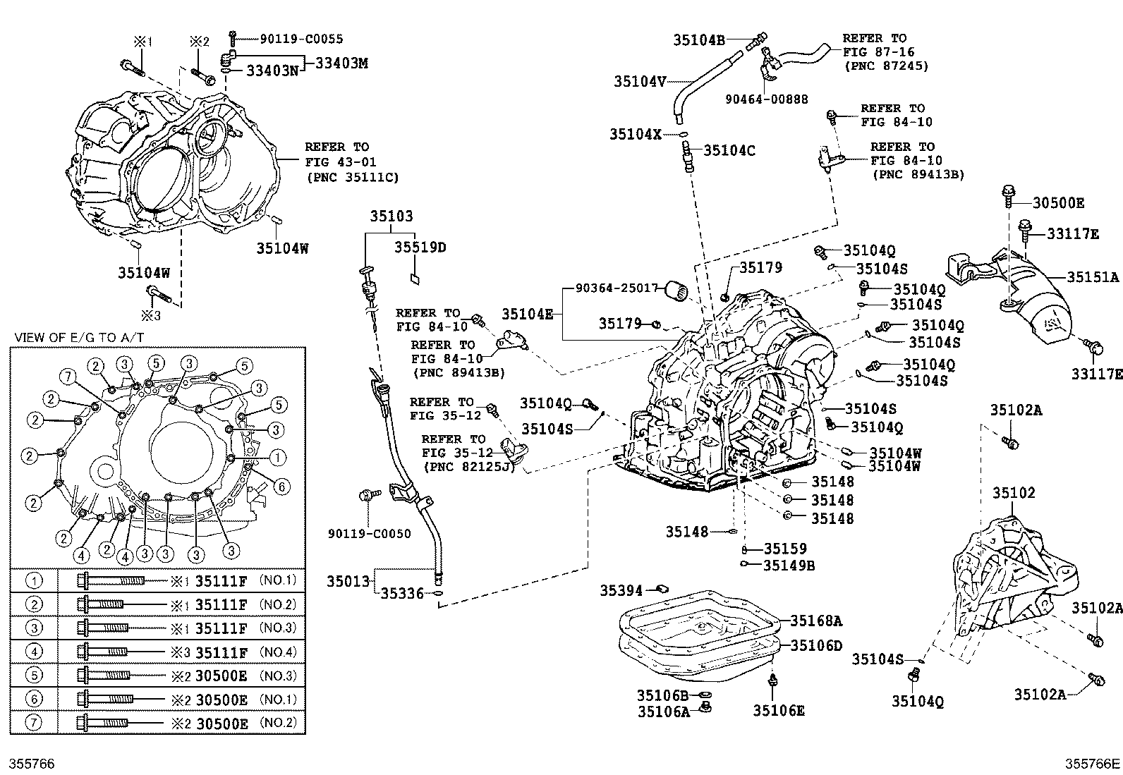 90105-C0032 BOLT(FOR TRANSAXLE & ENGINE SETTING) product image