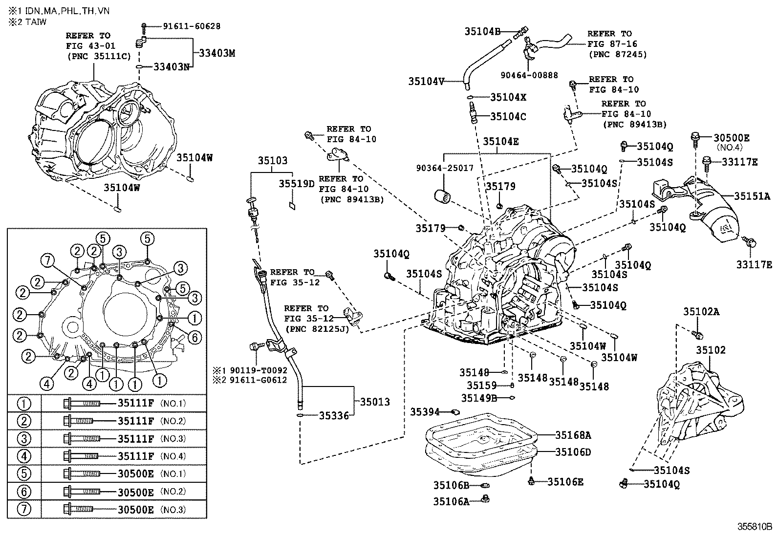 35103-06060 GAGE SUB-ASSY, TRANSMISSION OIL LEVEL product image