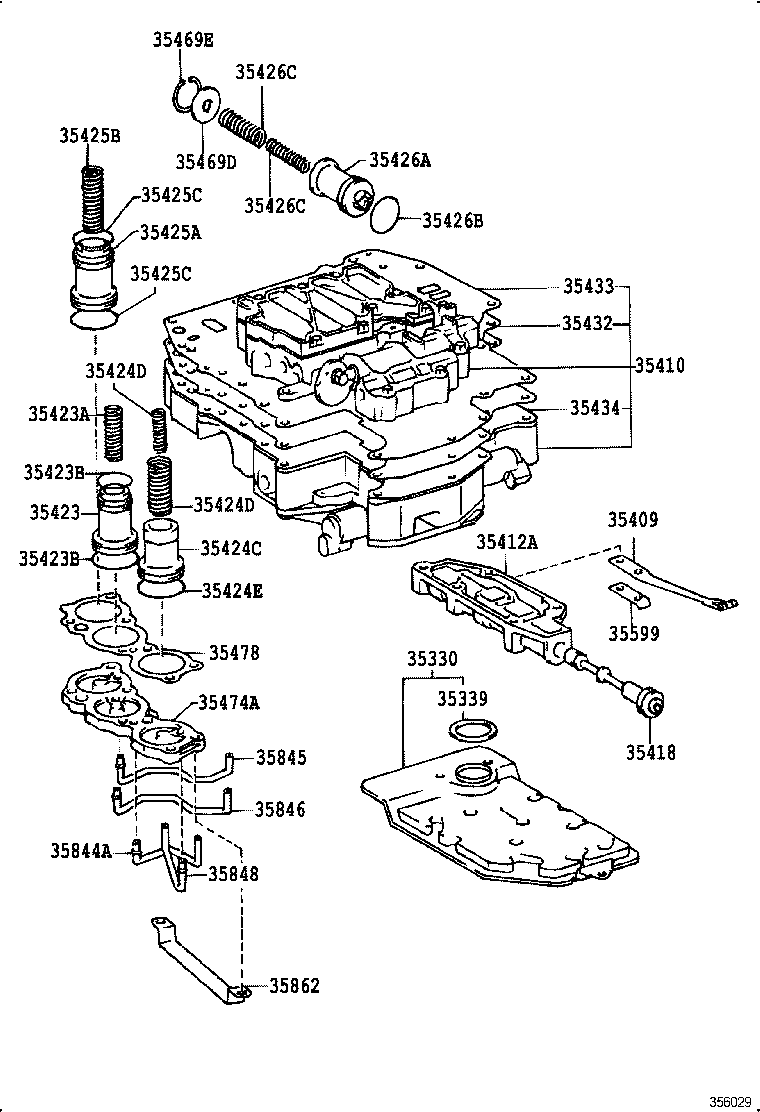 90501-29019 SPRING, COMPRESSION (FOR C-0 ACCUMULATOR PISTON) product image
