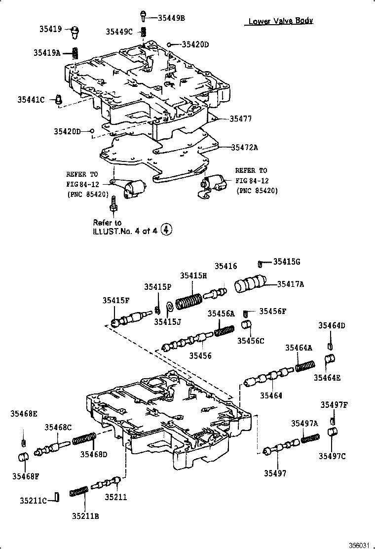 90501-29019 SPRING, COMPRESSION (FOR C-0 ACCUMULATOR PISTON) product image