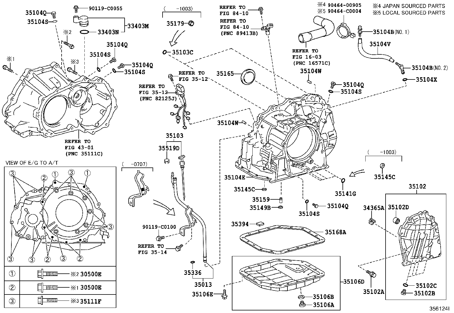 35013-12621 TUBE SUB-ASSY, TRANSMISSION OIL FILLER product image