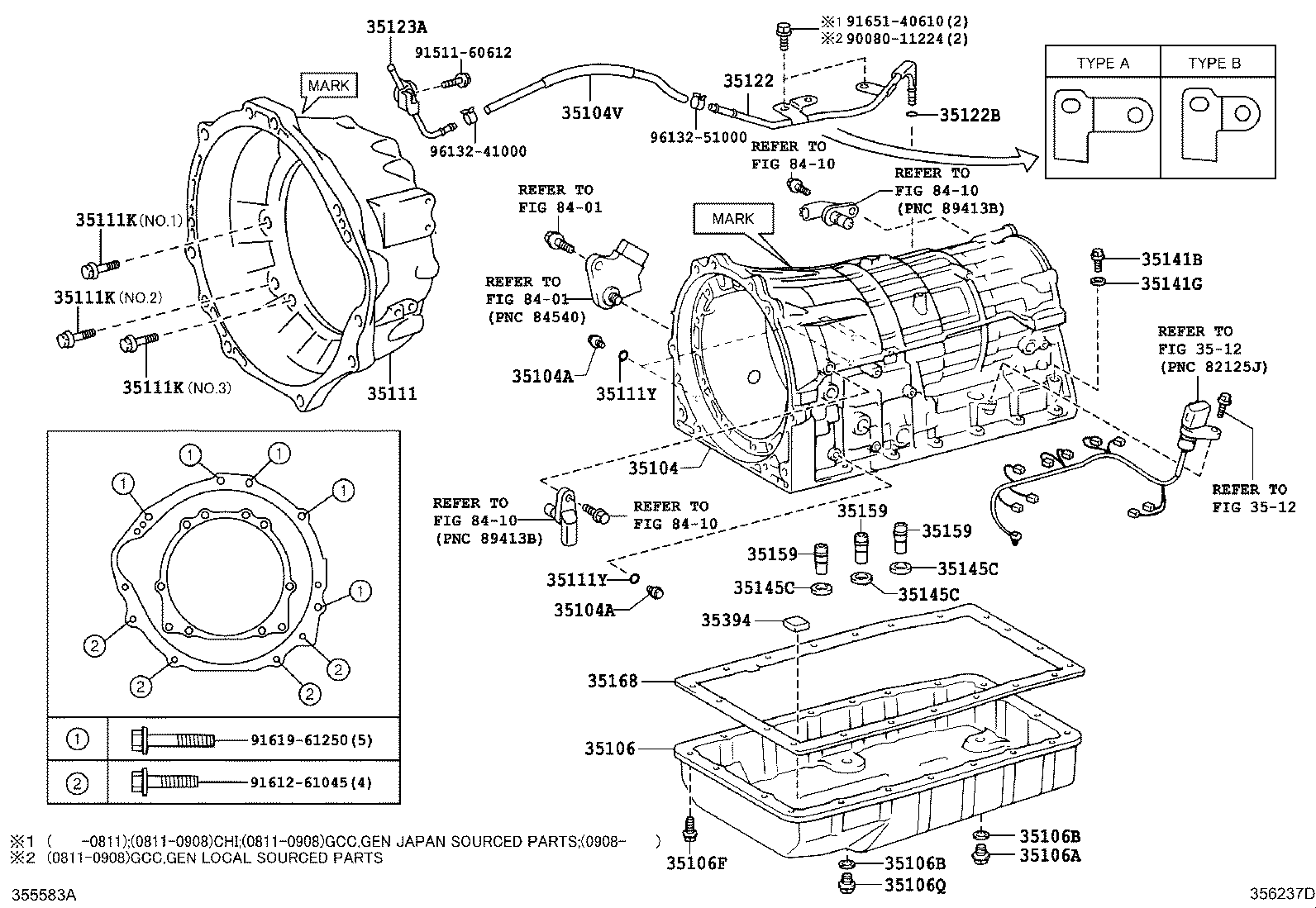 35106-0C010 PAN SUB-ASSY, AUTOMATIC TRANSMISSION OIL product image