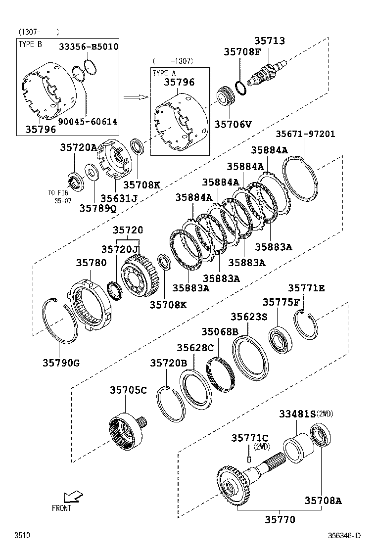 35720-B5060 GEAR ASSY, FRONT PLANETARY product image