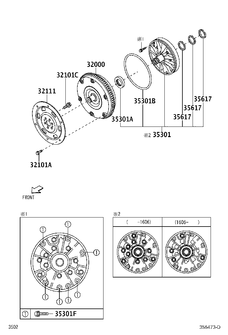 32000-B5010 CONVERTER ASSY, TORQUE product image