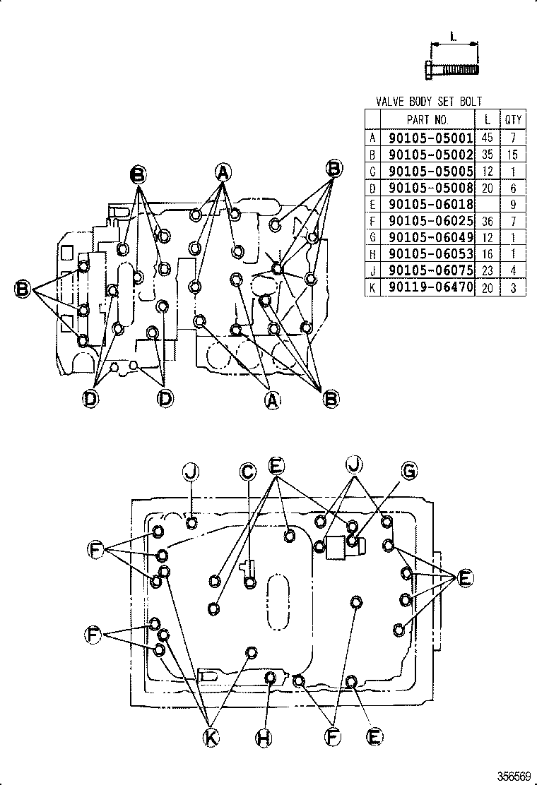90501-10184 SPRING, COMPRESSION (FOR B-0 ACCUMULATOR PISTON) product image