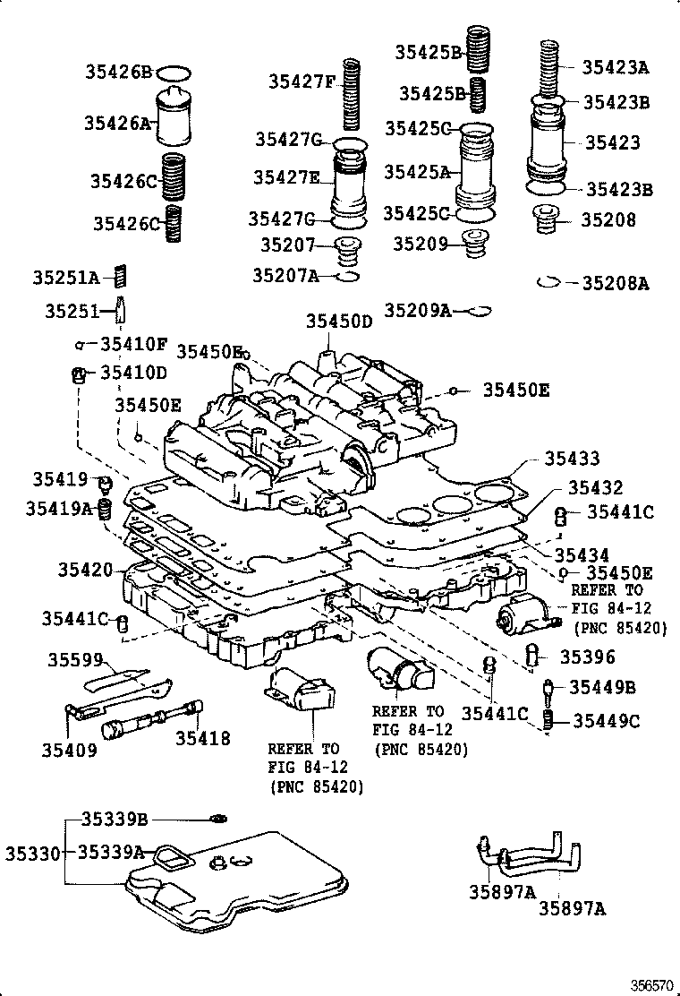 90501-10184 SPRING, COMPRESSION (FOR B-0 ACCUMULATOR PISTON) product image