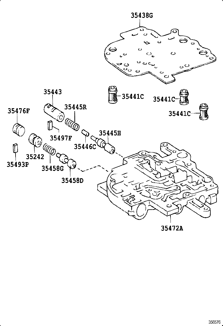 90501-10184 SPRING, COMPRESSION (FOR B-0 ACCUMULATOR PISTON) product image