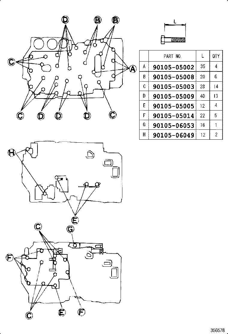 90501-10184 SPRING, COMPRESSION (FOR B-0 ACCUMULATOR PISTON) product image