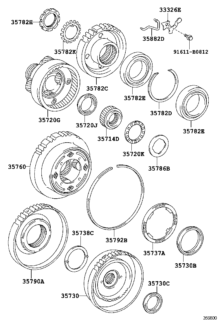 35783-32031 GEAR, COUNTER DRIVEN product image
