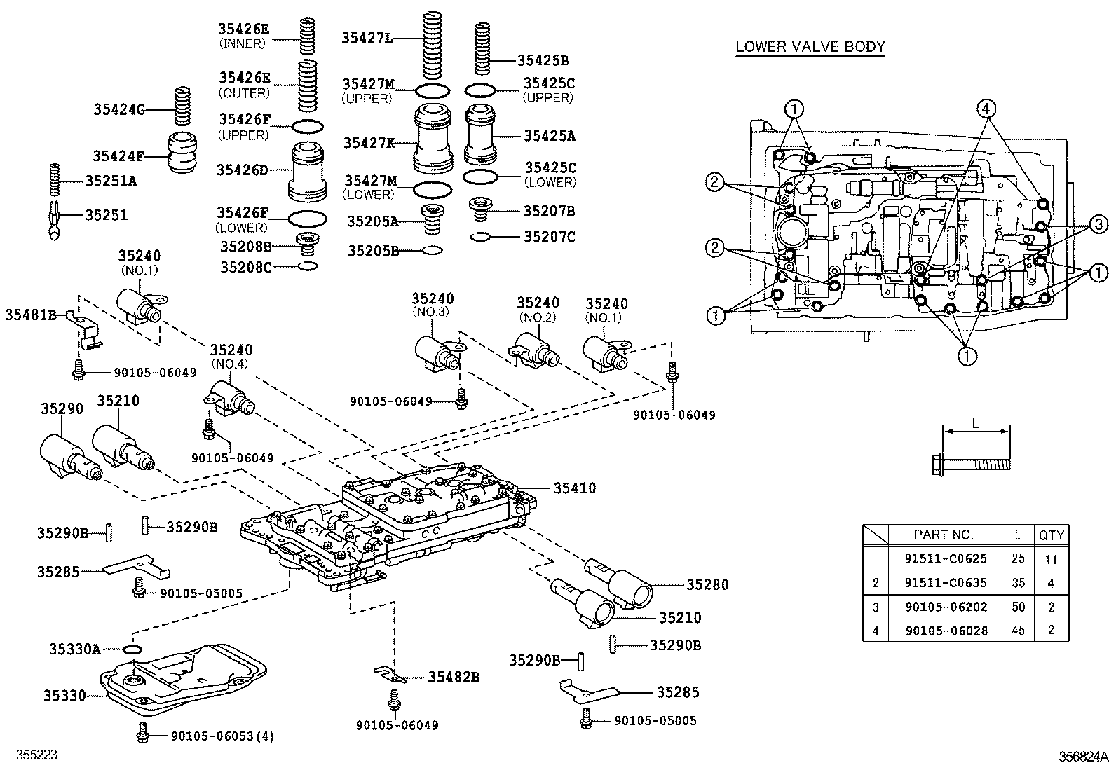 Toyota 35425-50020 PISTON, C-2 ACCUMULATOR