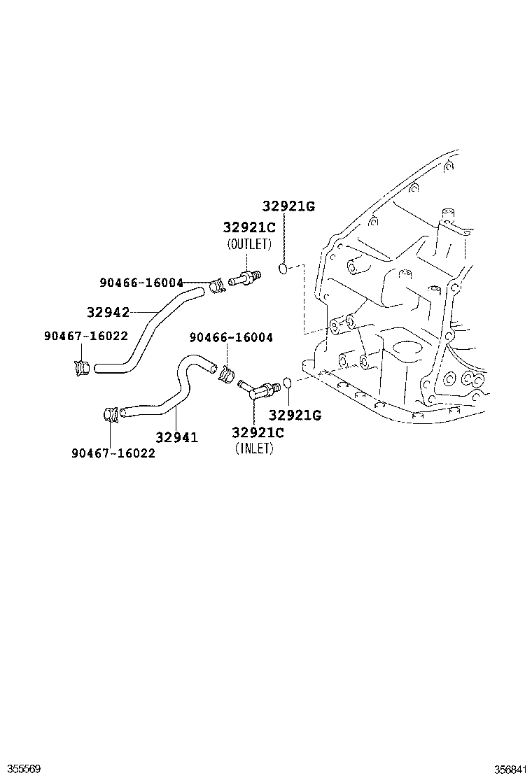 32930-33010 ACCESSORY ASSY, OIL COOLER product image