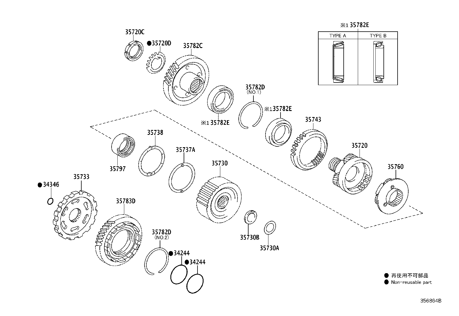 35783-28020 GEAR, COUNTER DRIVEN product image