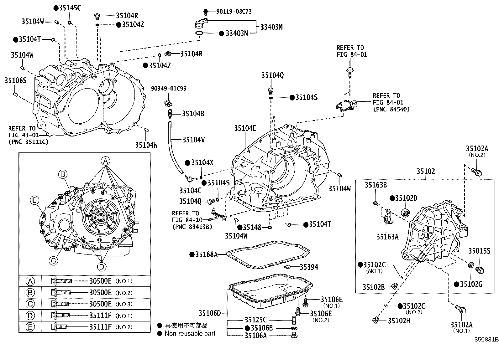 Toyota 35123-48030 SKIRT, TRANSMISSION BREATHER