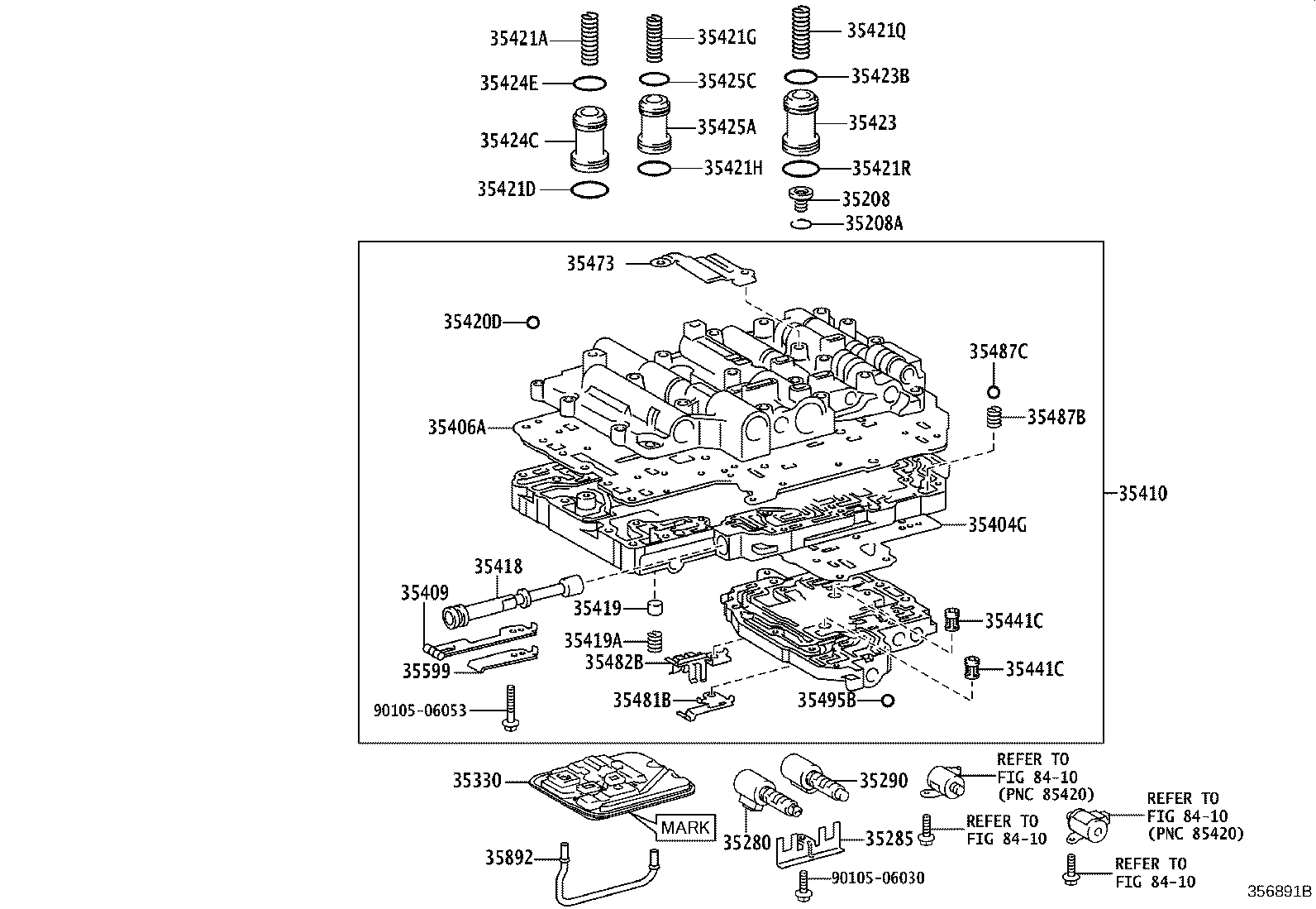 35285-22010 PLATE, SOLENOID LOCK product image