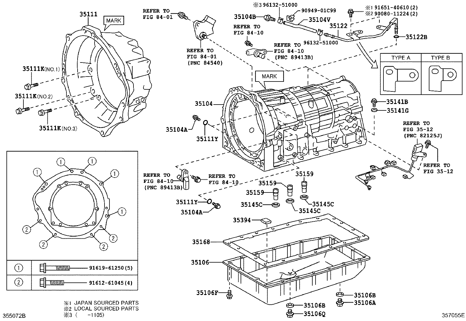 35106-0C010 PAN SUB-ASSY, AUTOMATIC TRANSMISSION OIL product image