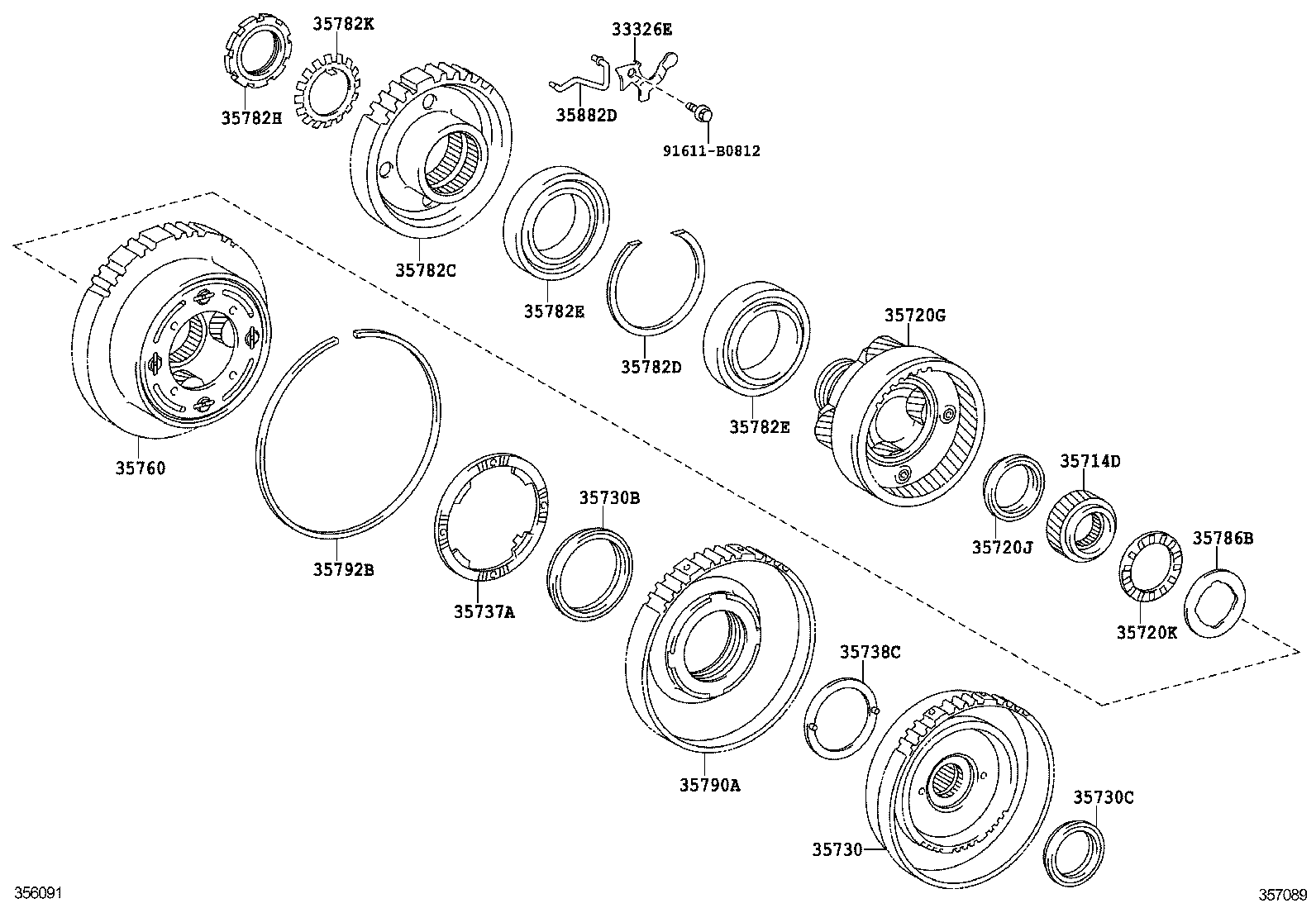 35720-52022 GEAR ASSY, PLANETARY product image
