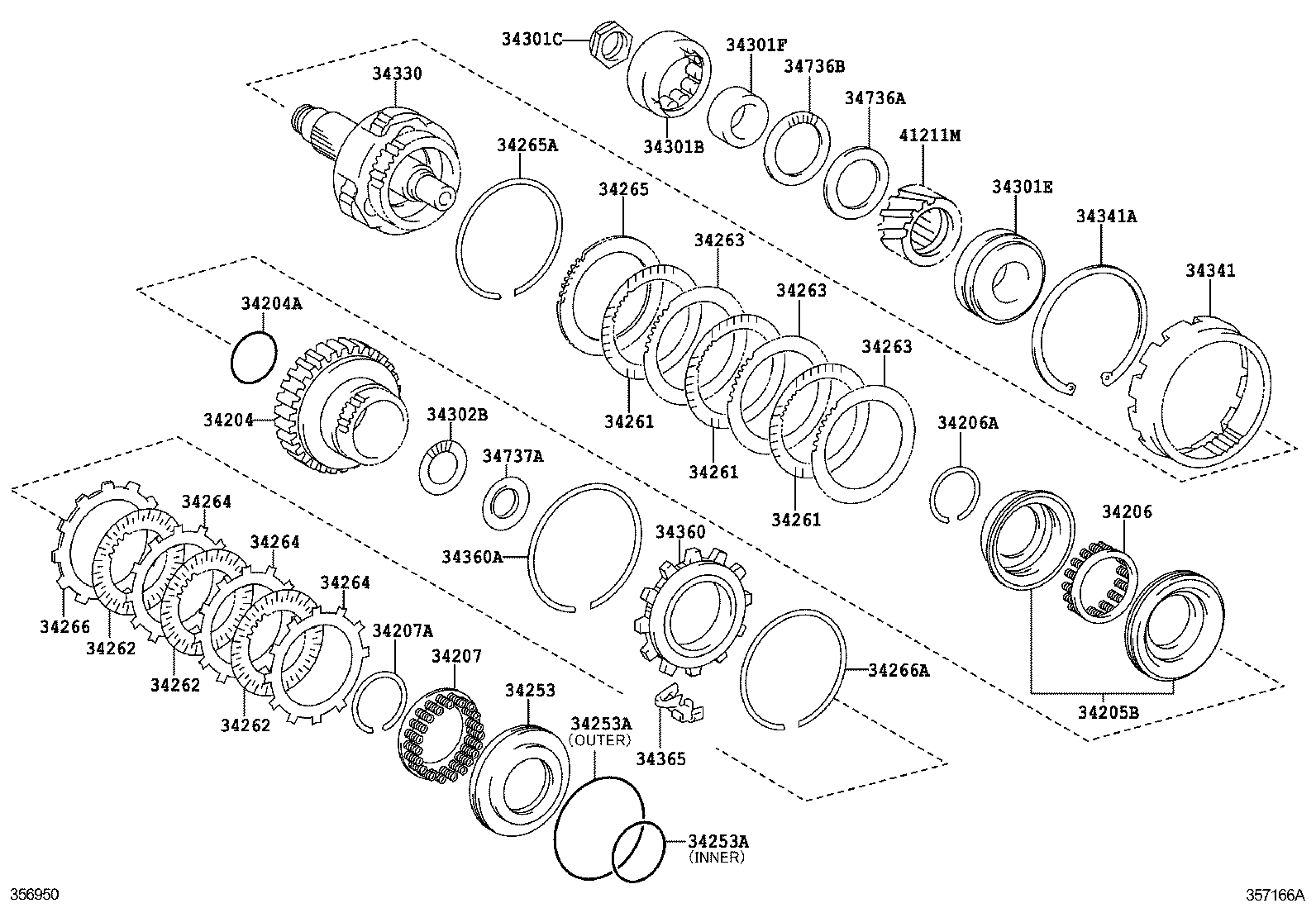 41211-33150 PINION, DIFFERENTIAL DRIVE product image