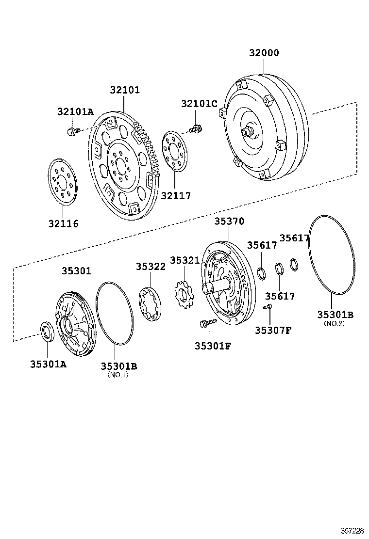 32000-0C050 CONVERTER ASSY, TORQUE product image