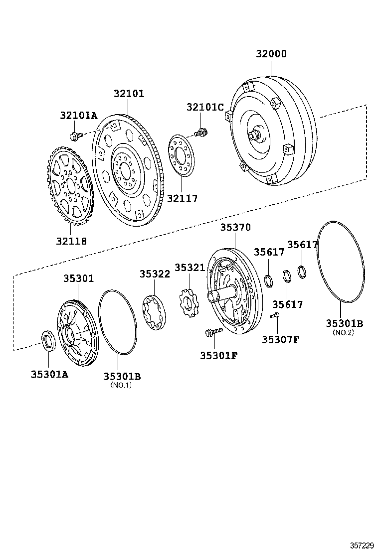 32000-0C050 CONVERTER ASSY, TORQUE product image