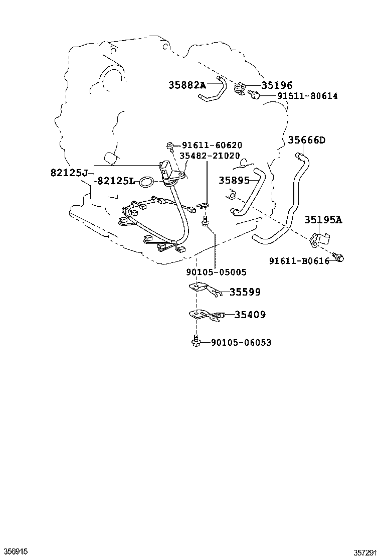 35410-48020 BODY ASSY, TRANSMISSION VALVE product image