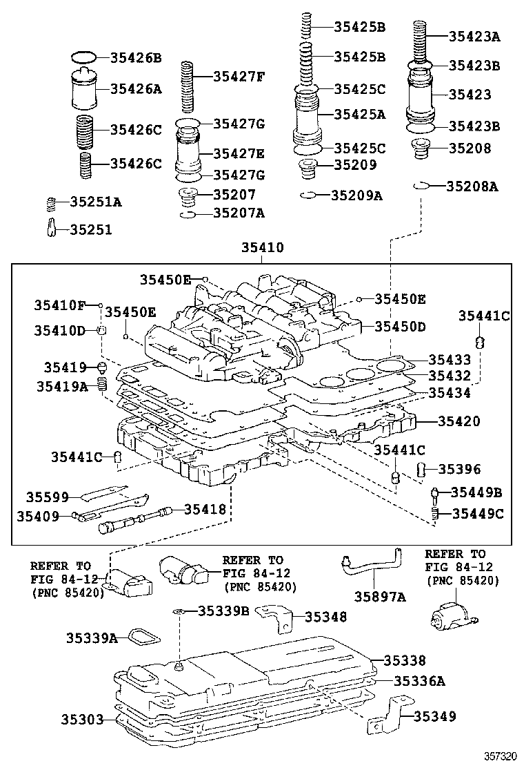 35410-35371 BODY ASSY, TRANSMISSION VALVE product image