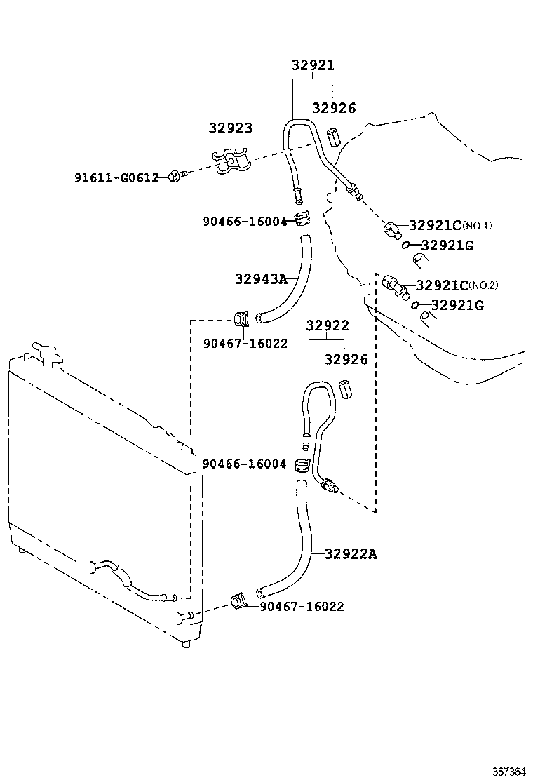 32930-33010 ACCESSORY ASSY, OIL COOLER product image