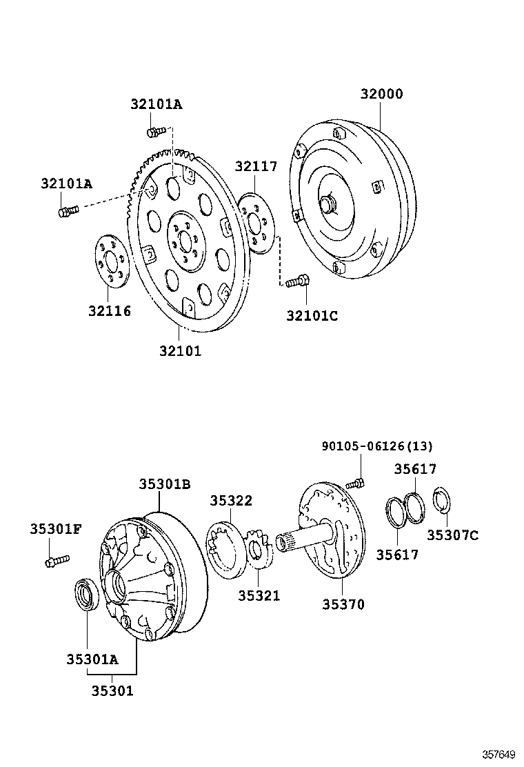 32000-35150 CONVERTER ASSY, TORQUE product image