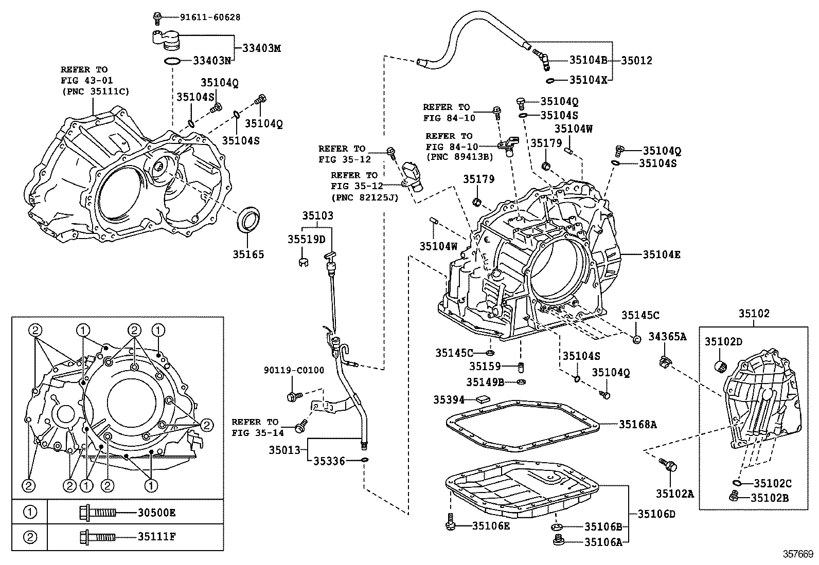 35013-02170 TUBE SUB-ASSY, TRANSMISSION OIL FILLER product image