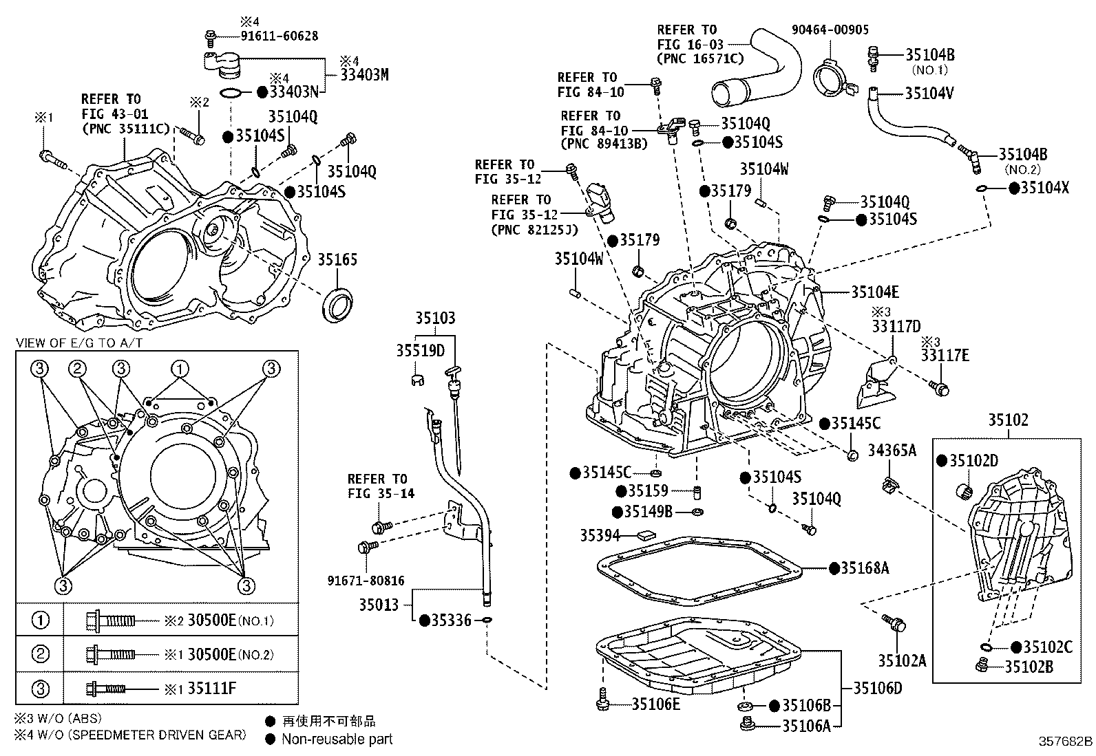 Toyota 35103-02250 GAGE SUB-ASSY, TRANSMISSION OIL LEVEL