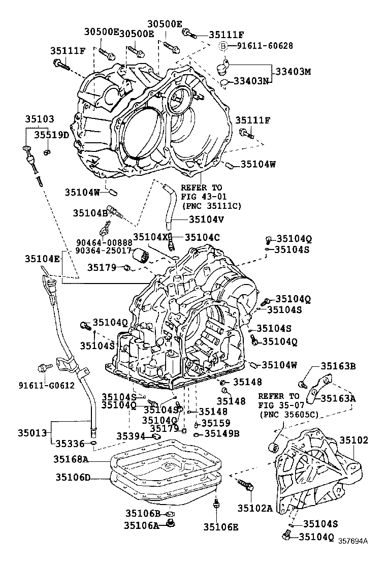 35103-33290 GAGE SUB-ASSY, TRANSMISSION OIL LEVEL product image