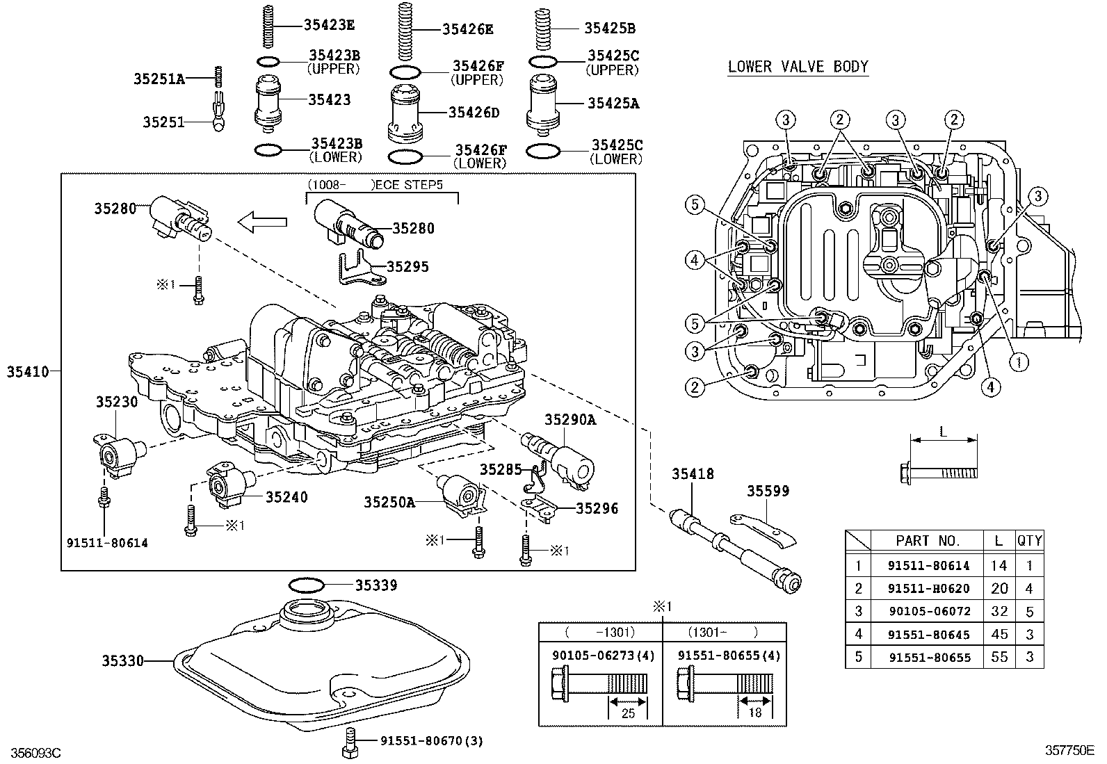 35240-52051 SOLENOID ASSY, AUTOMATIC TRANSMISSION 3WAY product image